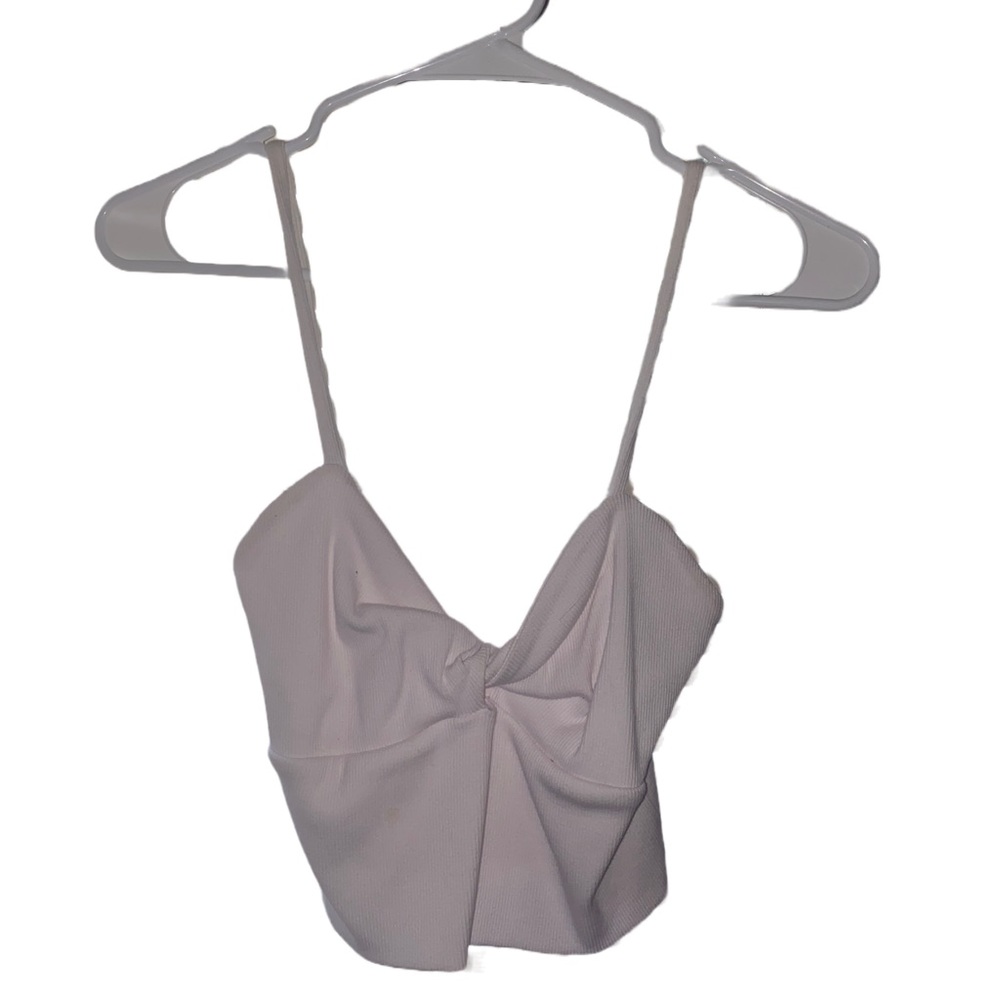 White fashion tank